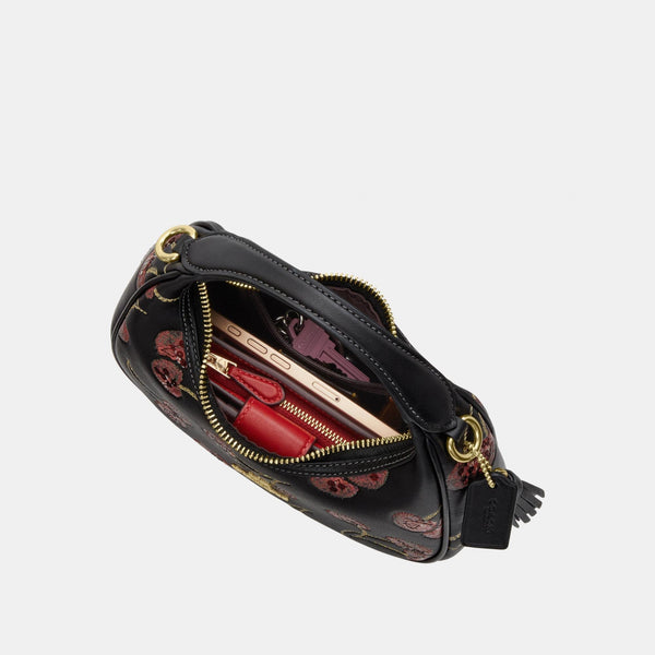 Carmen Mini Crossbody Bag with Cherry Print