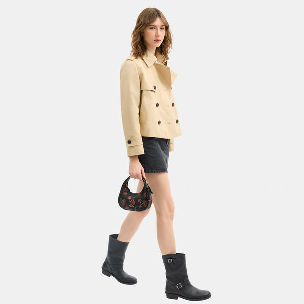 Carmen Mini Crossbody Bag with Cherry Print