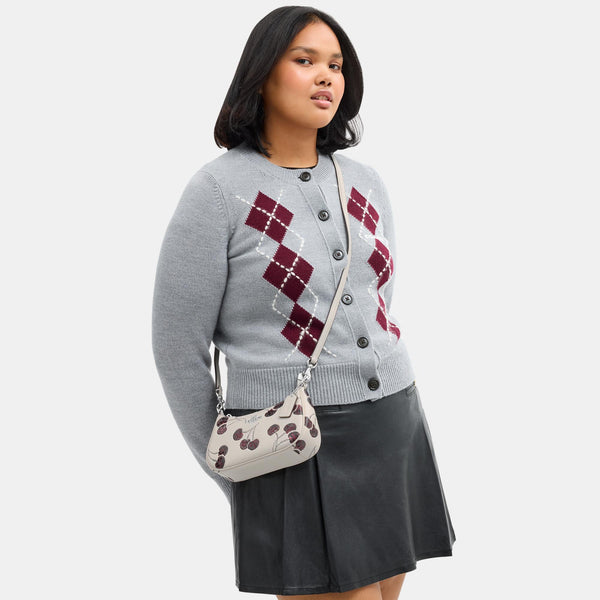 Teri Mini Crossbody Bag with Cherry Print