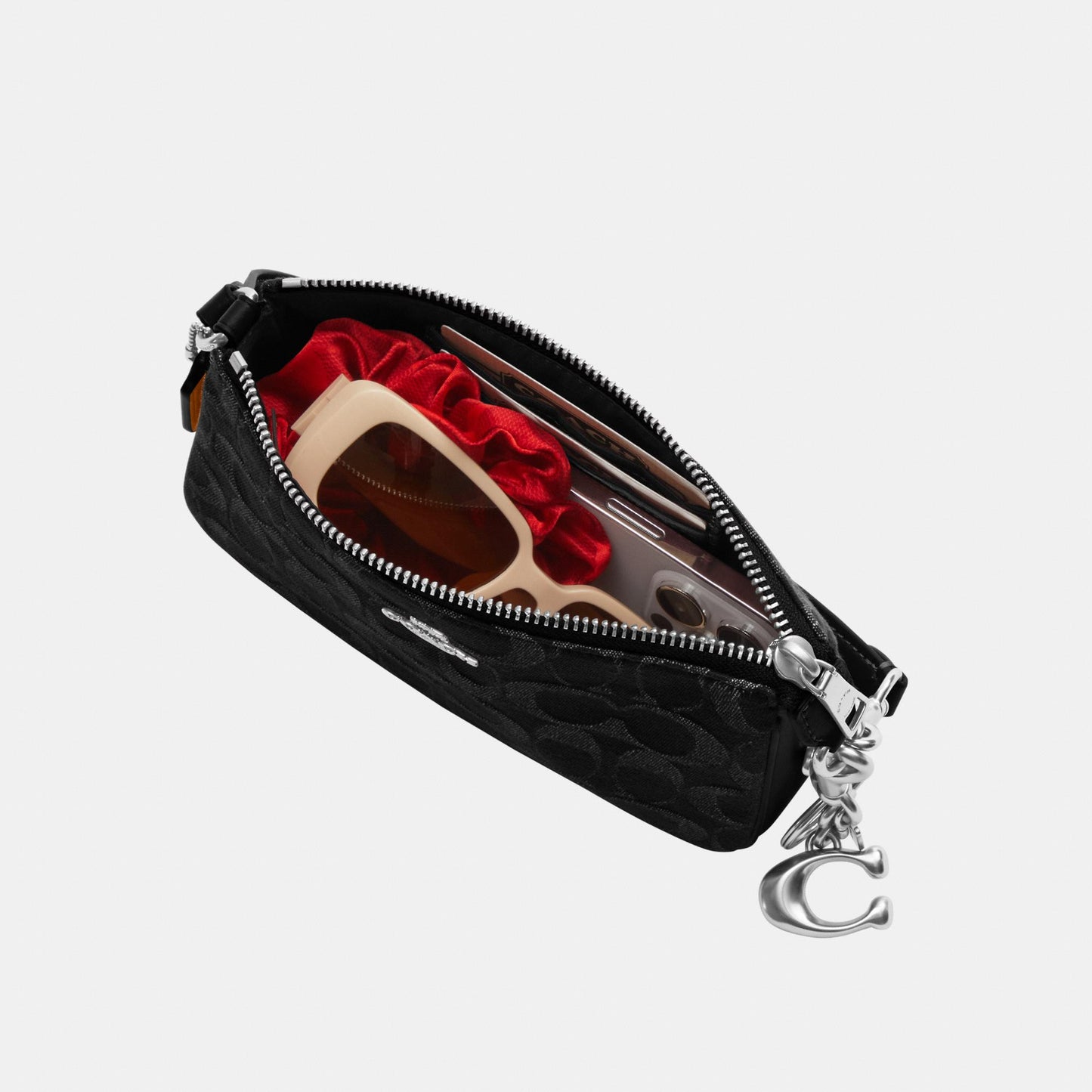 CCZ48-Nolita 19 in Denim Signature-Sv/Black