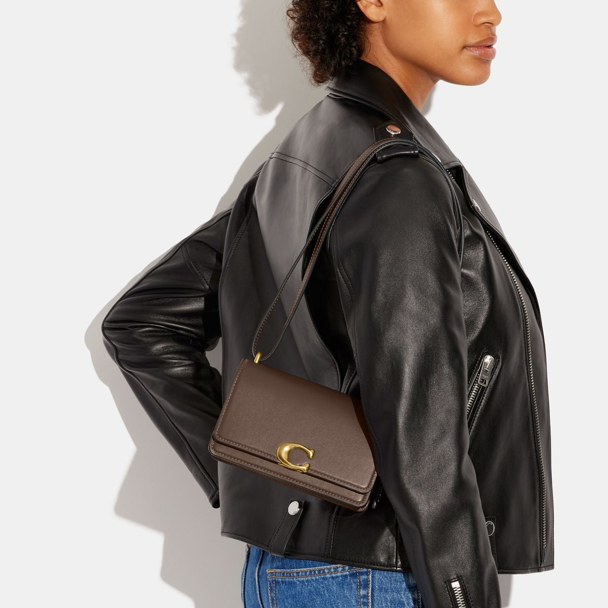 CD724-Bandit Crossbody-B4/DARK STONE