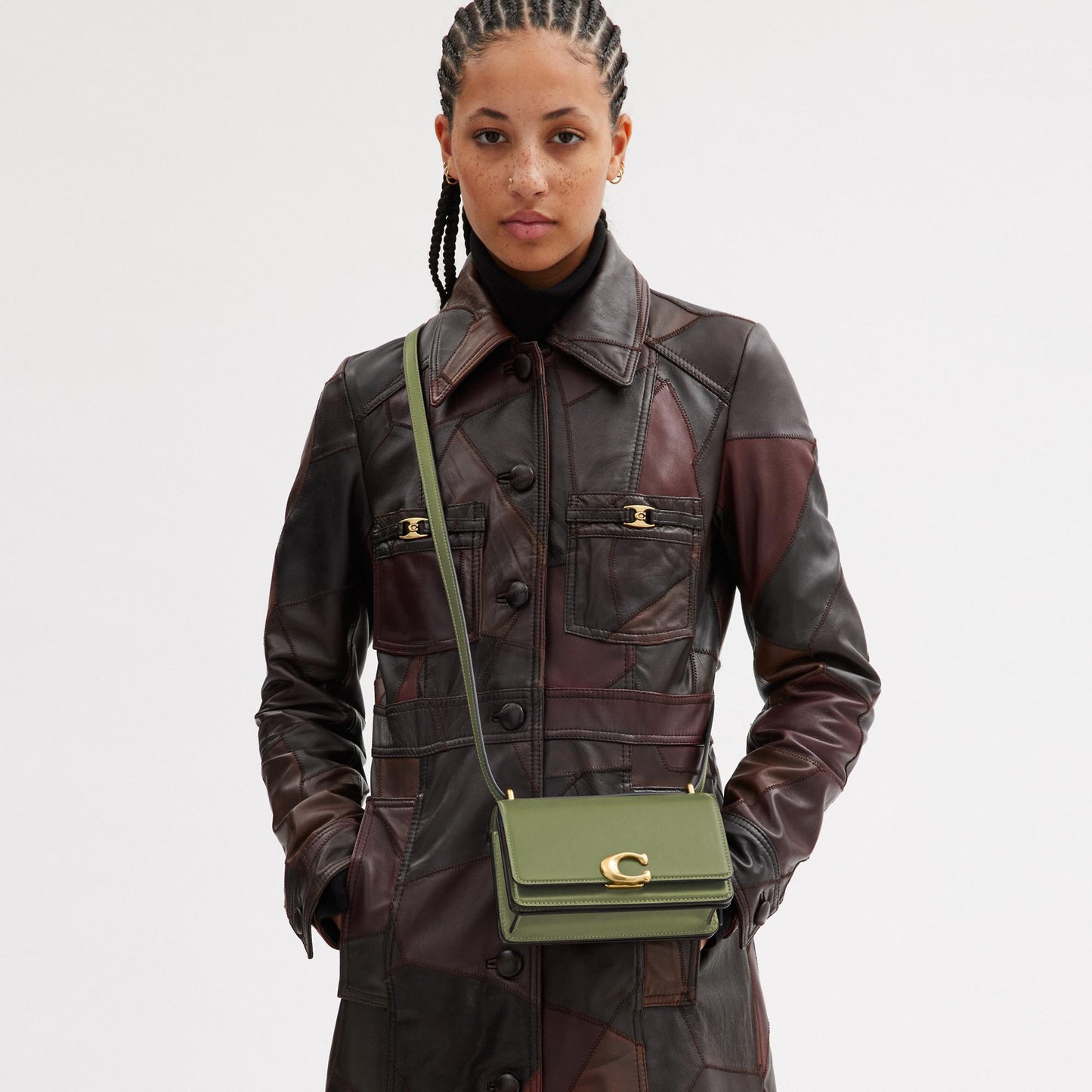 CD724-Bandit Crossbody-B4/Moss