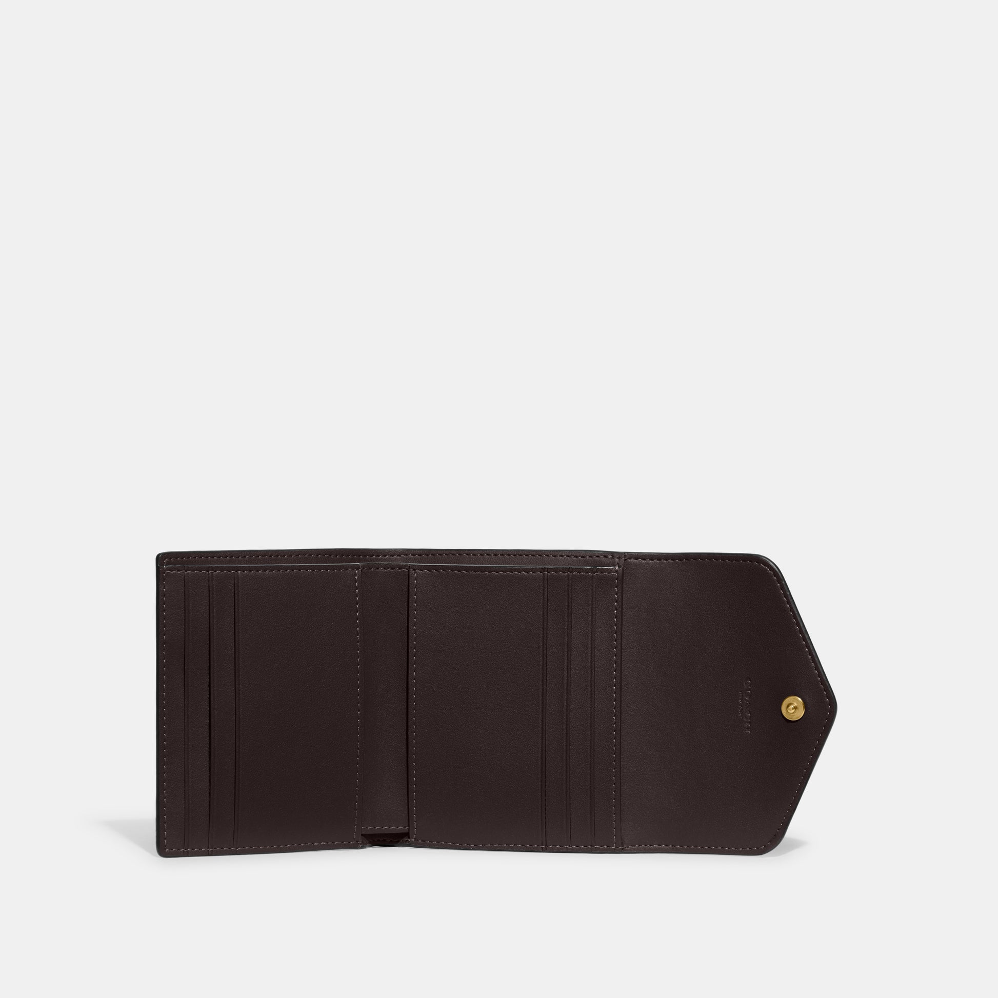 CD786-Wyn Small Wallet In Signature Leather-B4/Oxblood