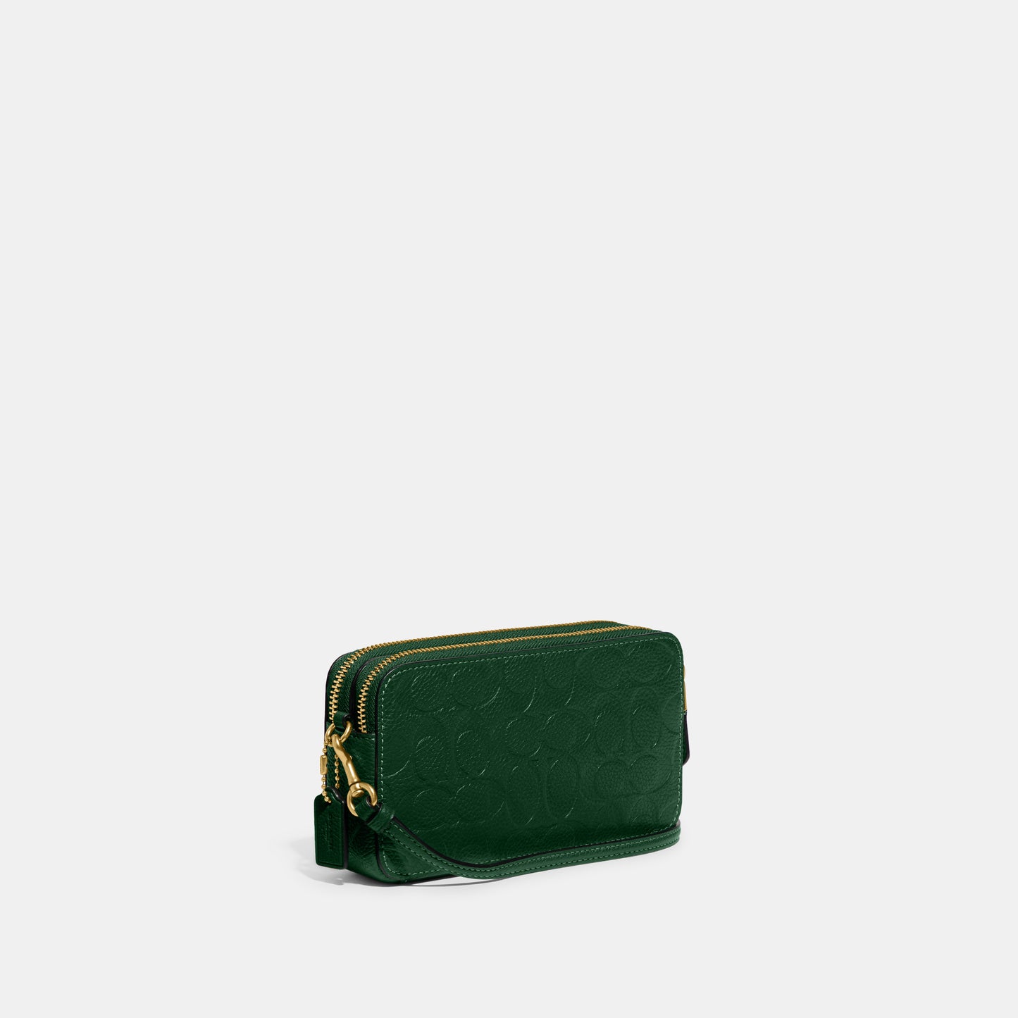 CD787-Kira Crossbody In Signature Leather-B4/Dark Pine