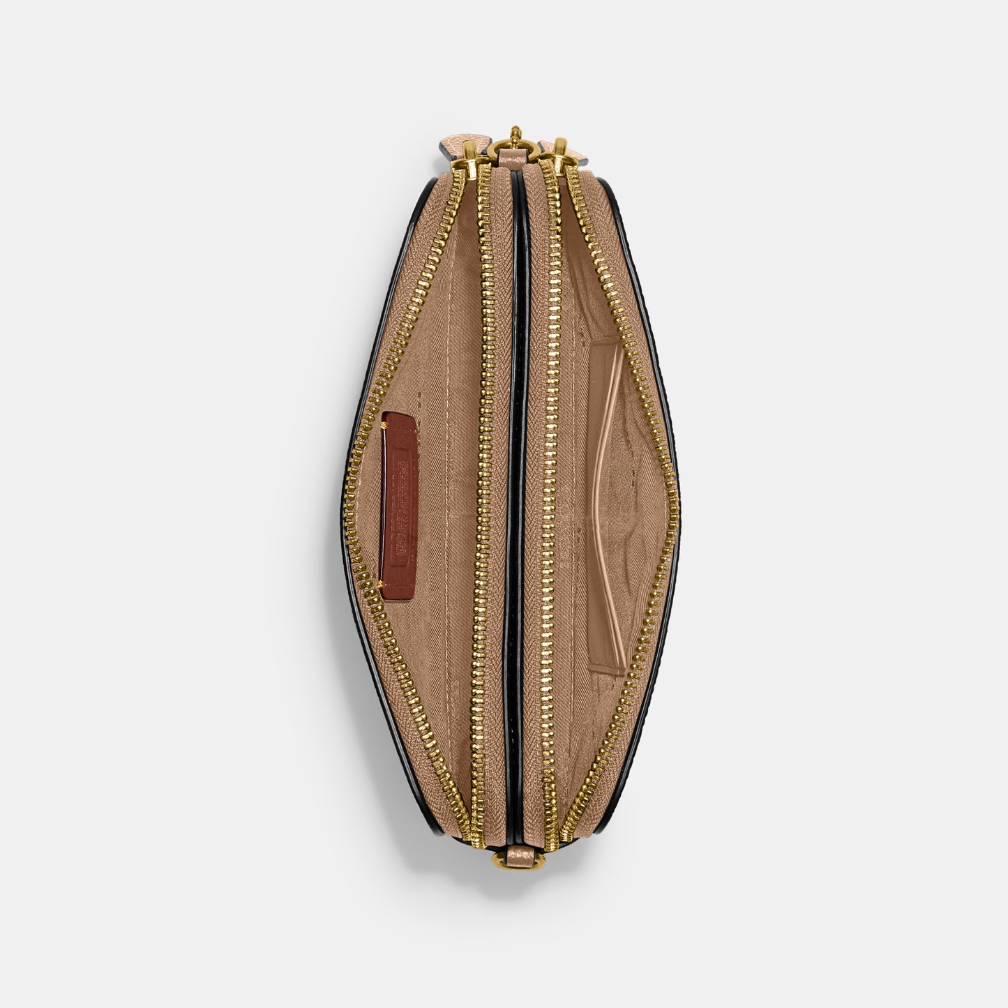 CD787-Kira Crossbody In Signature Leather-B4/Taupe