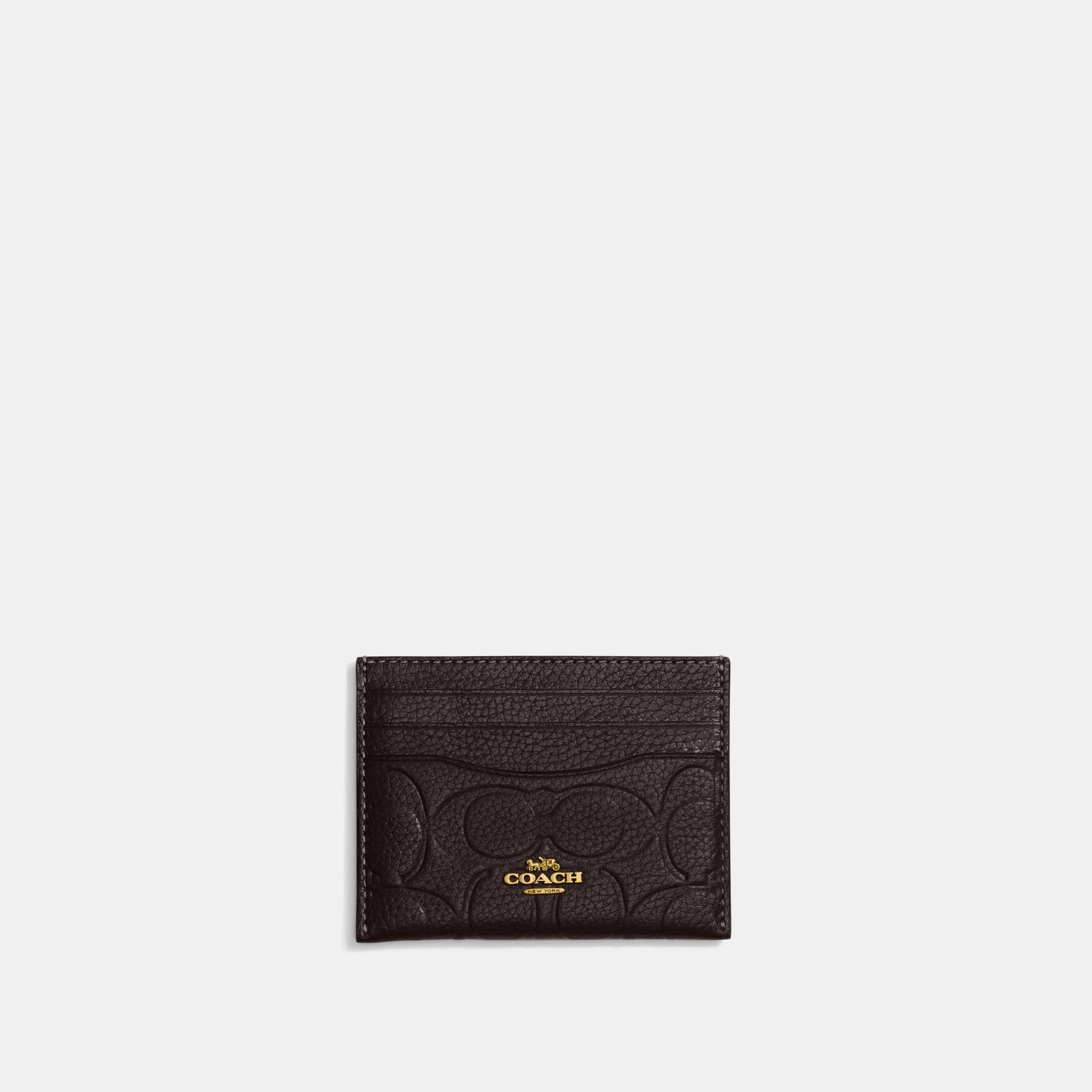 CD788-Card Case In Signature Leather-B4/Oxblood