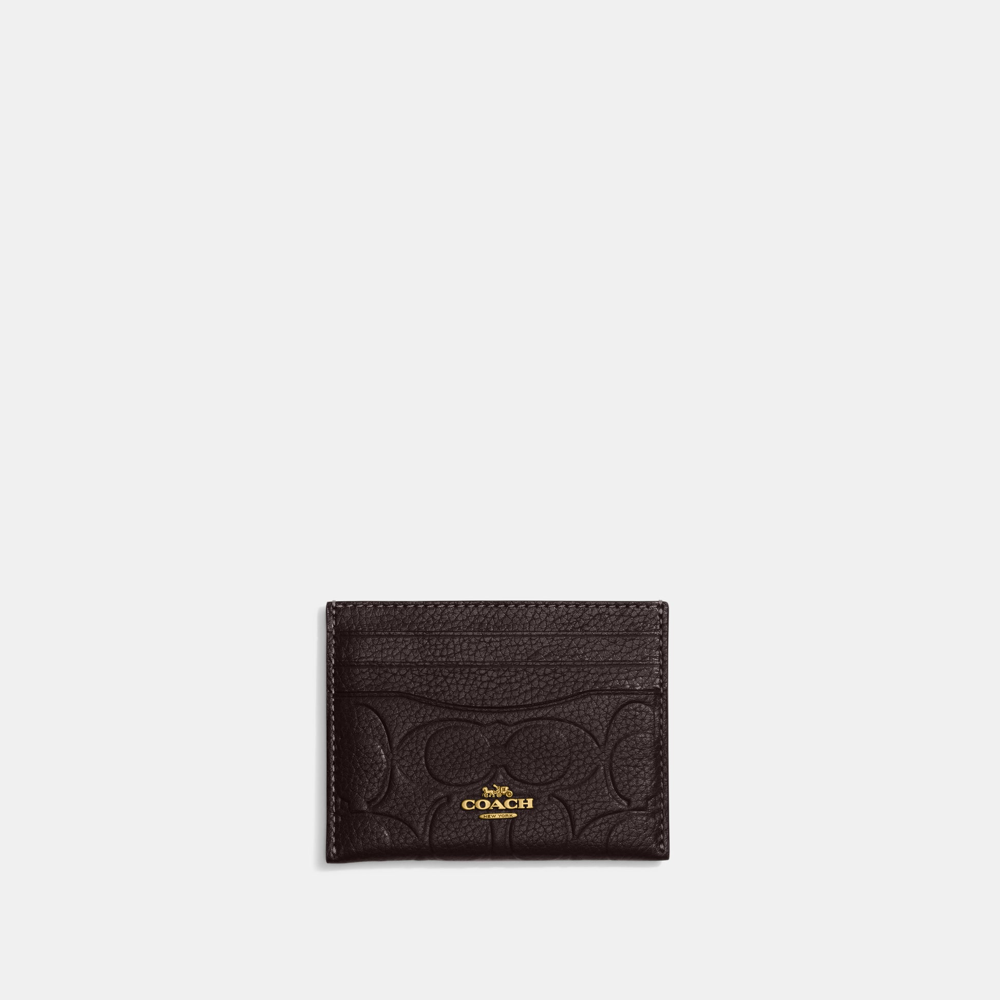 CD788-Card Case In Signature Leather-B4/Oxblood