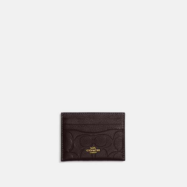 Card Case In Signature Leather