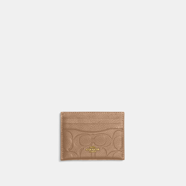 Card Case In Signature Leather