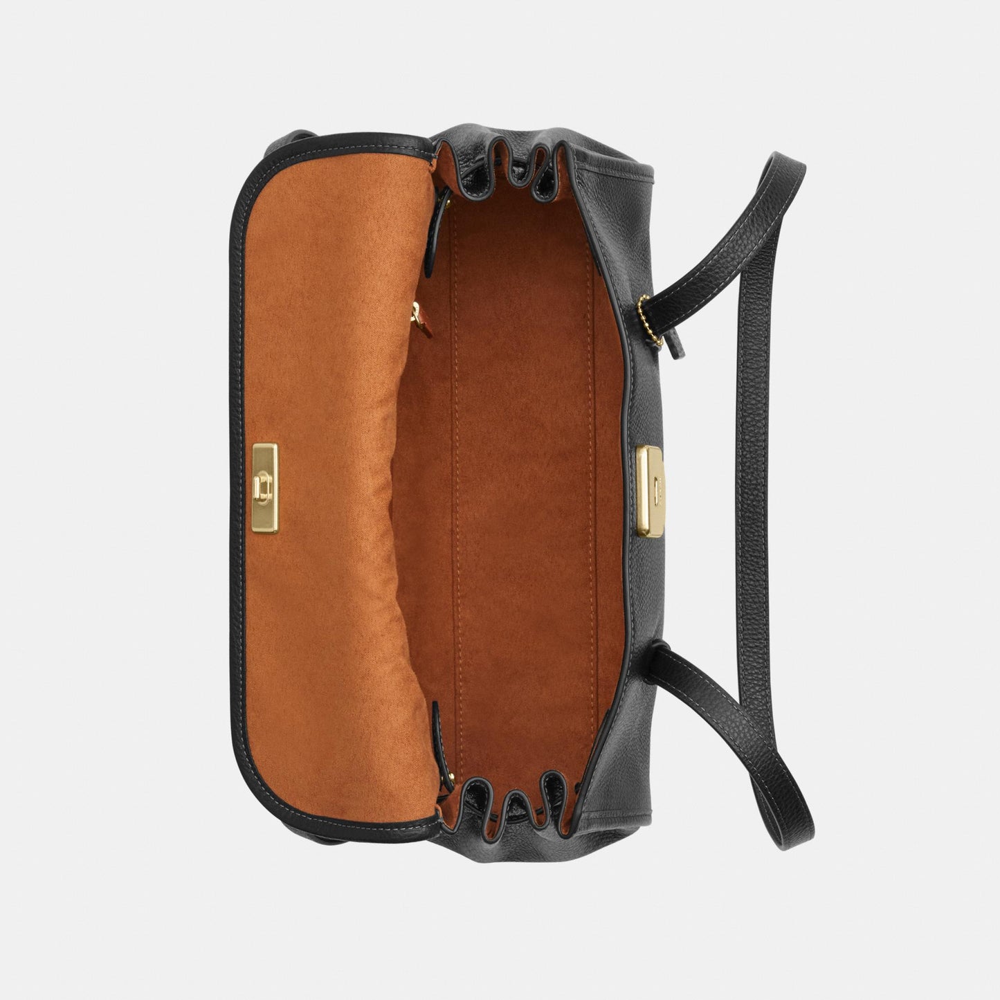 CDB04-Rfn Pbbl Brdgt Shb-Im/Black