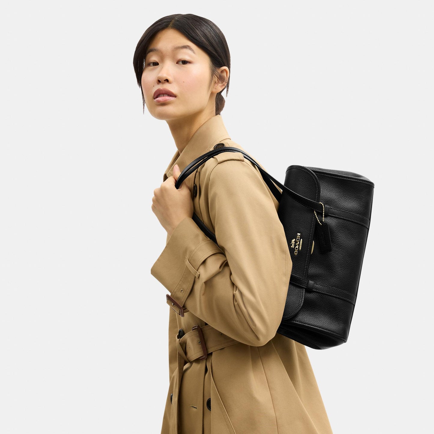 CDB04-Rfn Pbbl Brdgt Shb-Im/Black