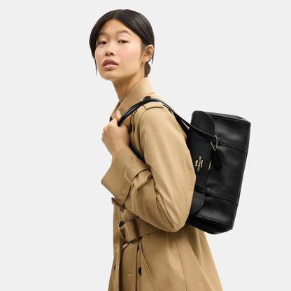 CDB04-Rfn Pbbl Brdgt Shb-Im/Black