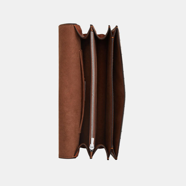 Klare Envelope Crossbody Bag with Rivets