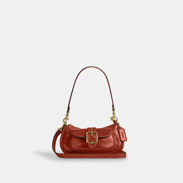 Ashton Mini Shoulder Bag in Glazed Leather