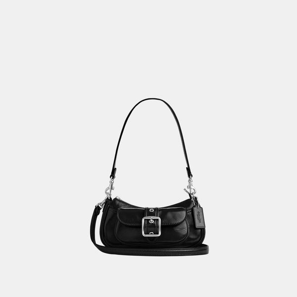 Ashton Mini Shoulder Bag in Glazed Leather