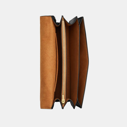 CDB22-Horse and Carriage Sweatshirt-Im/Walnut/Black Multi