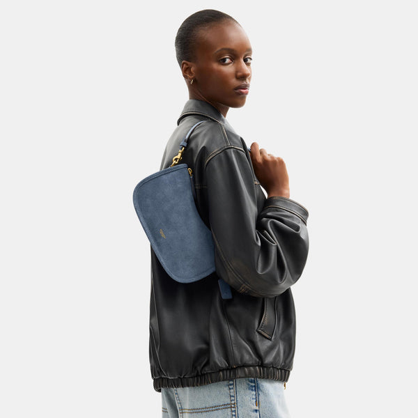 Suede Waverly Bag