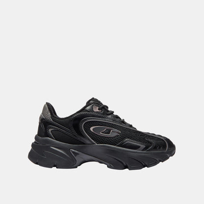 CDE28-Bolt Runner Sneaker-Black/Chalk