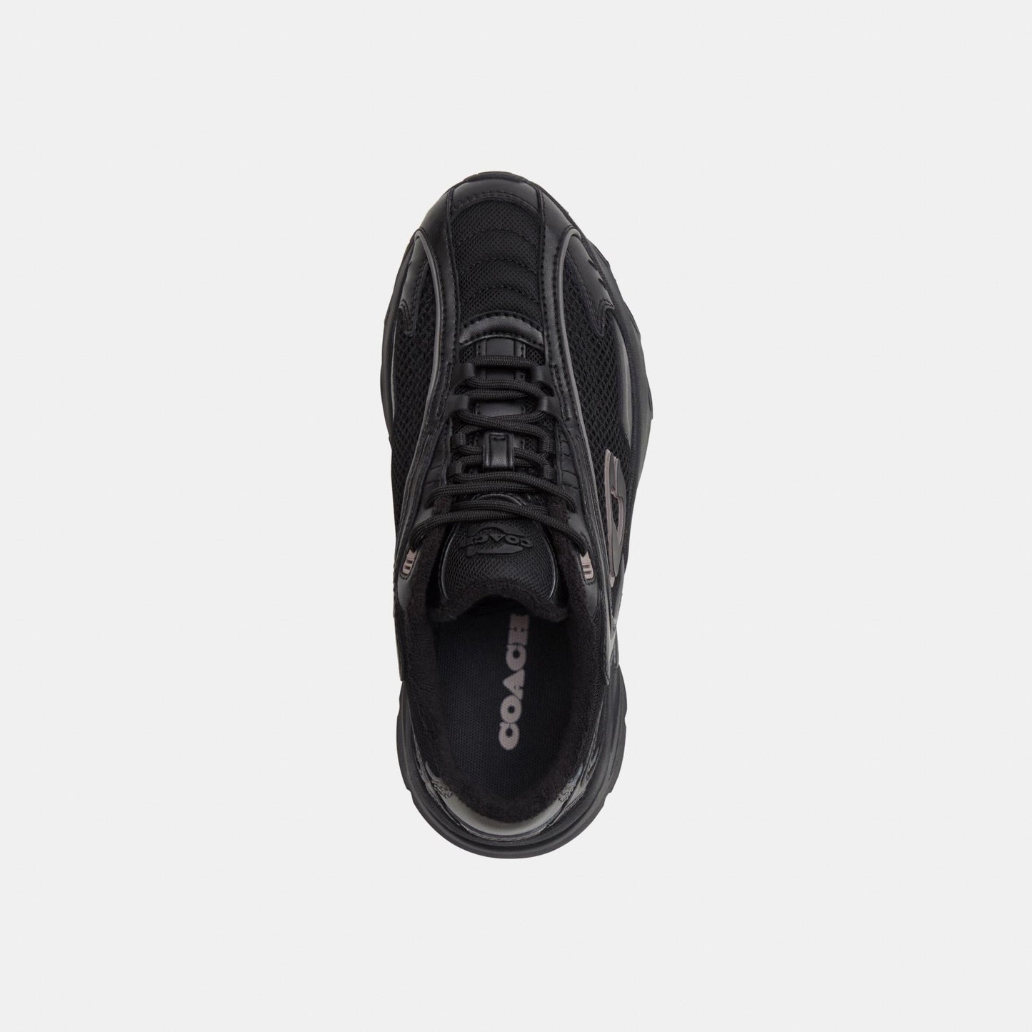 CDE28-Bolt Runner Sneaker-Black/Chalk