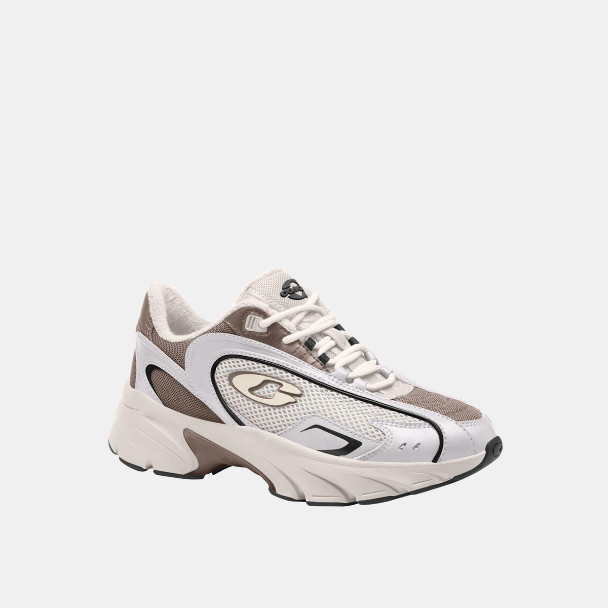 CDE28-Bolt Runner Sneaker-Light Grey Multi