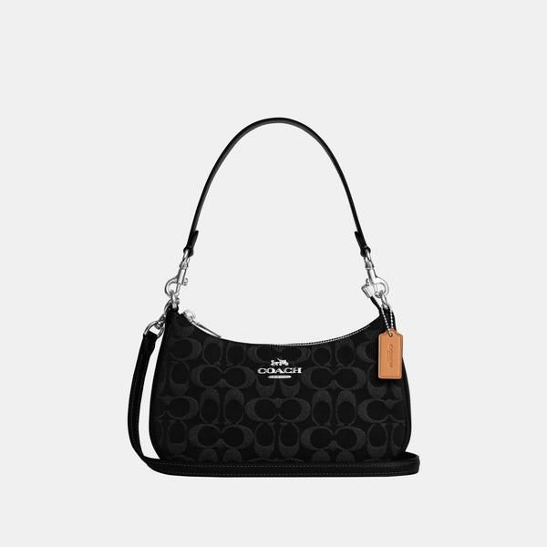 Teri Shoulder Bag in Signature Denim