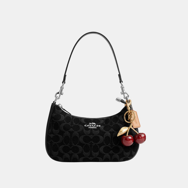 Teri Shoulder Bag in Signature Denim