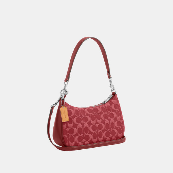 Teri Shoulder Bag in Signature Denim