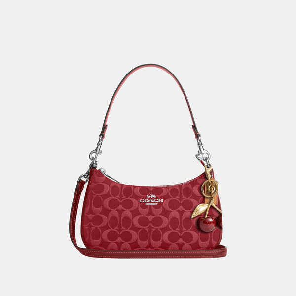 Teri Shoulder Bag in Signature Denim
