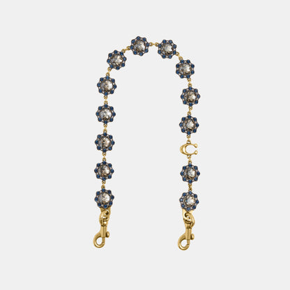 CDE47-Short Jewelry Chain Strap-B4/Blue Multi