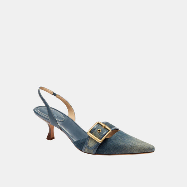 Margot Loved Denim Slingback