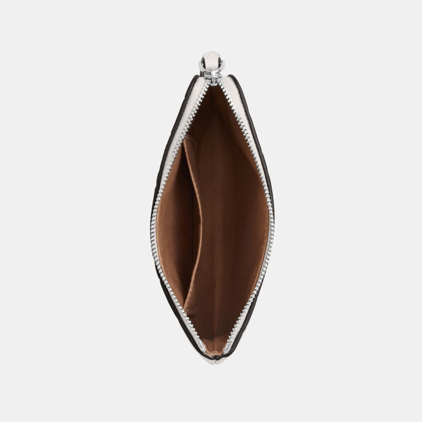 CDF05-Corner Zip Wristlet with Cherry Print-Sv/Chalk Multi