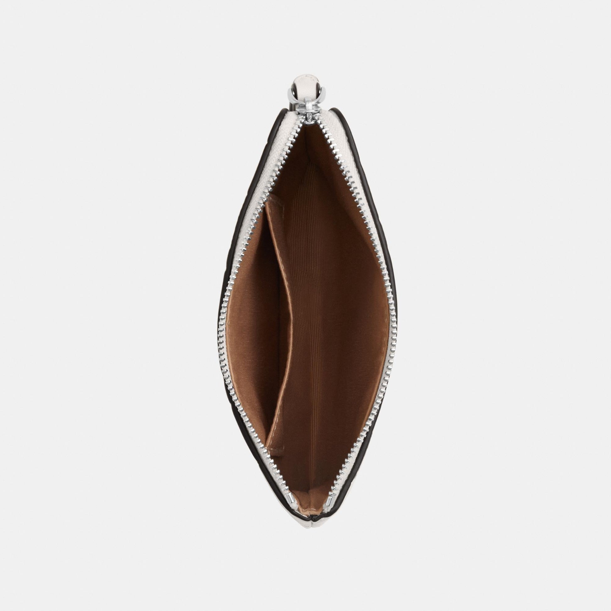 CDF05-Corner Zip Wristlet with Cherry Print-Sv/Chalk Multi