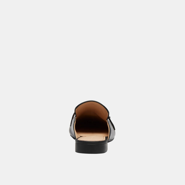 Leather Backless Loafer