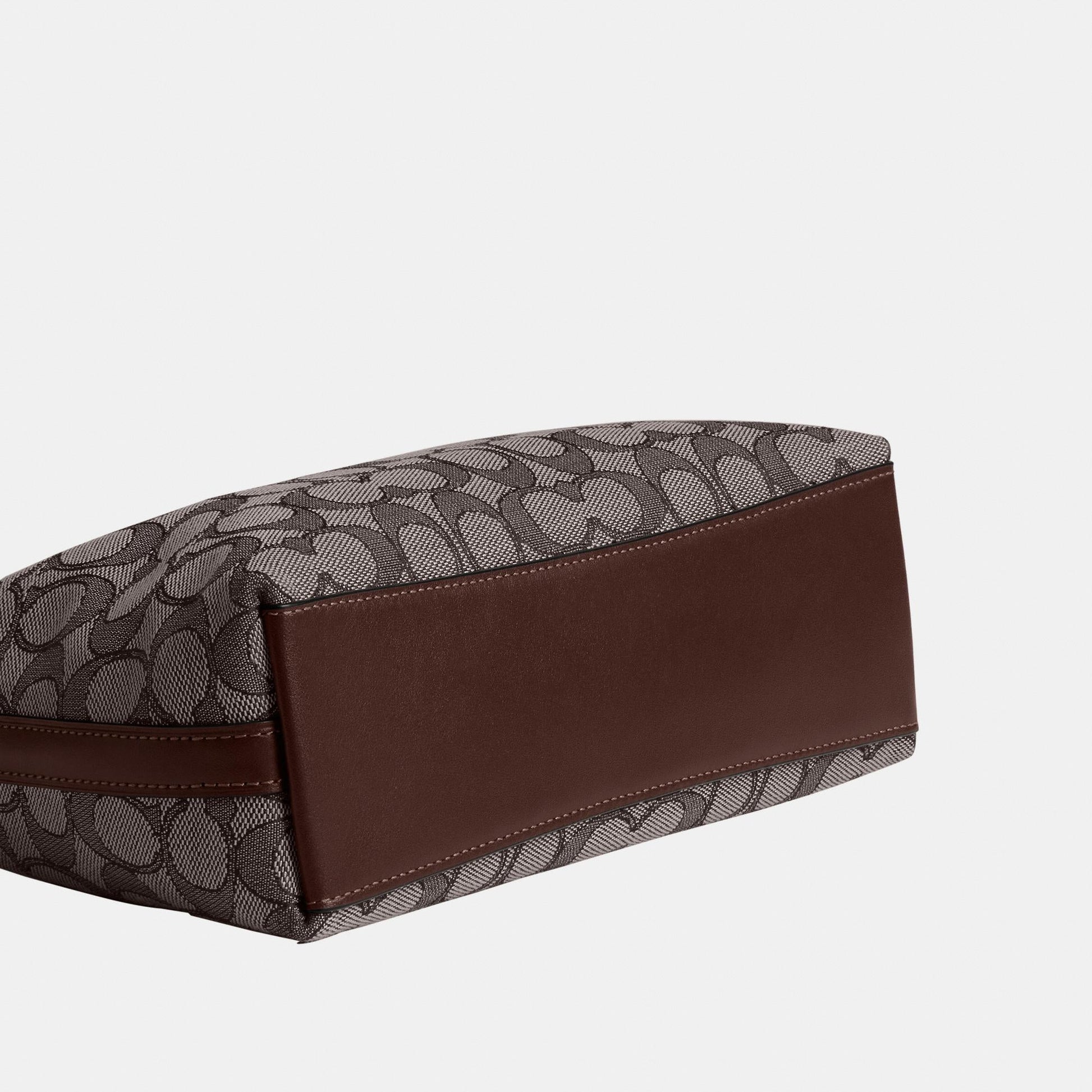 CDG71-Juliet Shoulder Bag 25 in Signature Jacquard-B4/Oak Maple