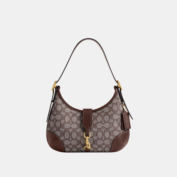 Hamptons Hobo Bag in Signature Jacquard