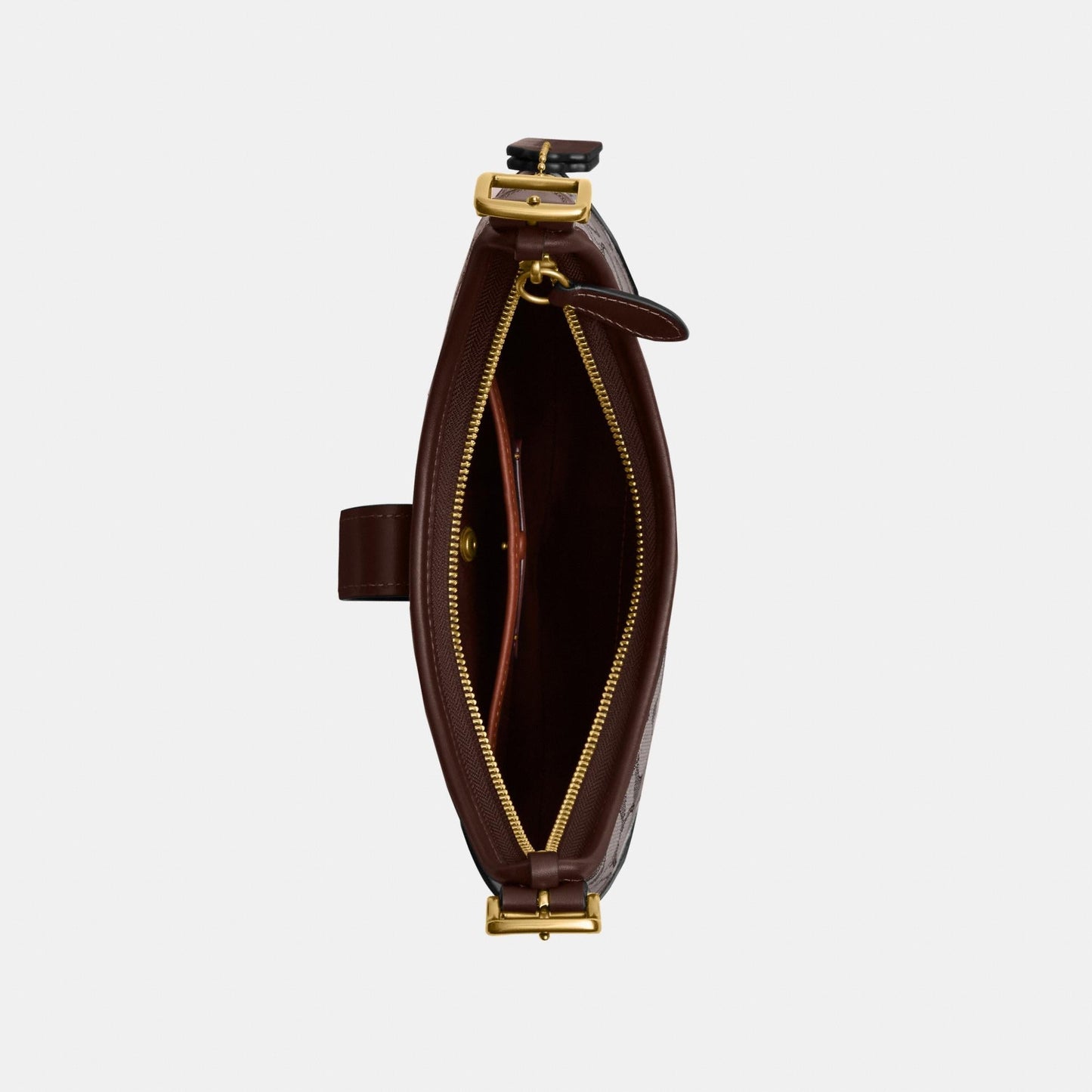 CDG72-Hamptons Hobo Bag in Signature Jacquard-B4/Oak Maple