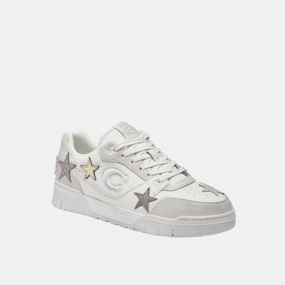 CDL55-Soho Sneaker with Stars-Optic White Multi