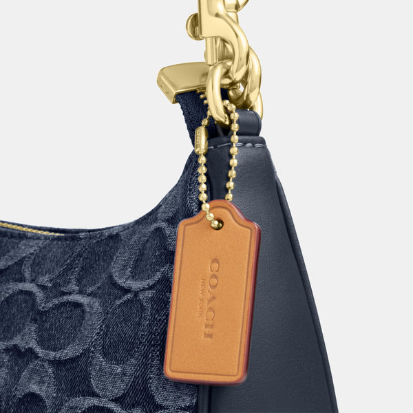 Teri Shoulder Bag in Denim Signature