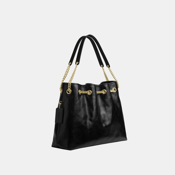 Evelyn Shoulder Bag with Quilting