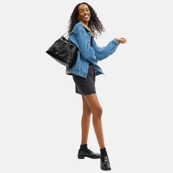 Evelyn Shoulder Bag with Quilting