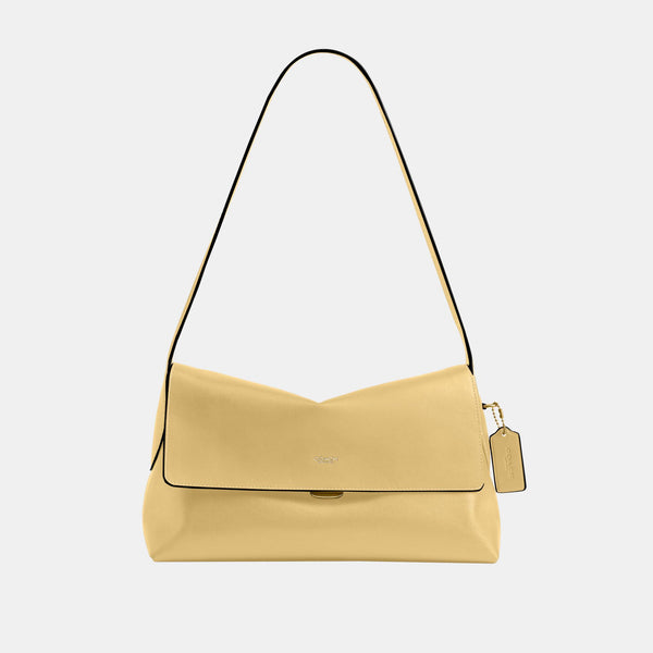 Natural Grain Leather Chelsea Shoulder Bag 30