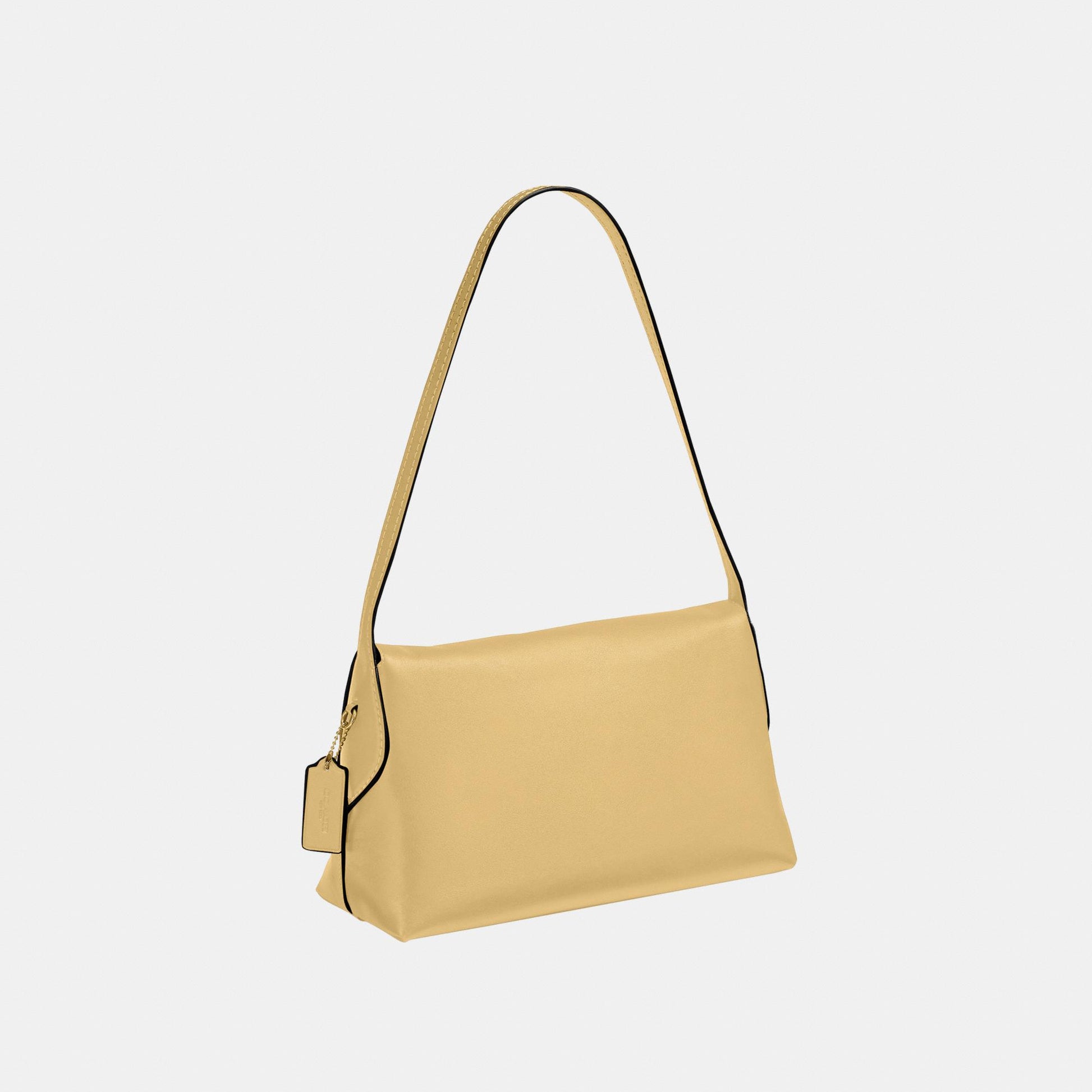 CDS58-Natural Grain Leather Chelsea Shoulder Bag 30-B4/Vanilla