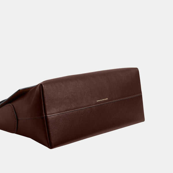 Natural Grain Leather Chelsea Shoulder Bag 36