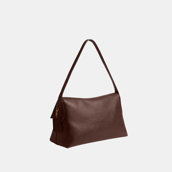 Natural Grain Leather Chelsea Shoulder Bag 36