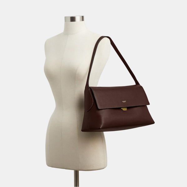 Natural Grain Leather Chelsea Shoulder Bag 36