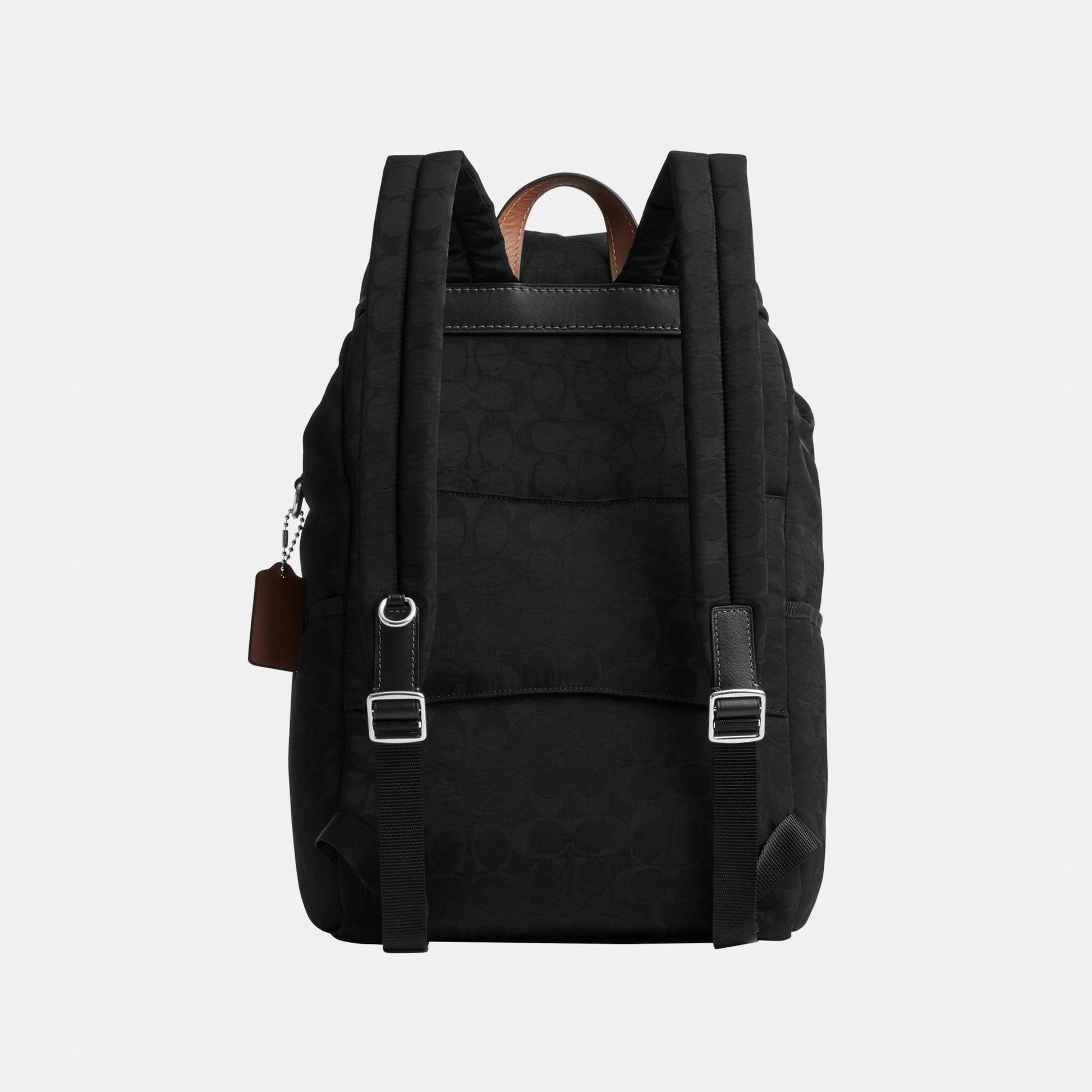 CDU99-Logan Backpack in Signature Nylon-Black