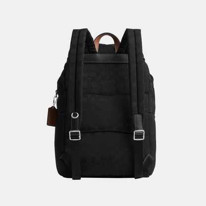 CDU99-Logan Backpack in Signature Nylon-Black