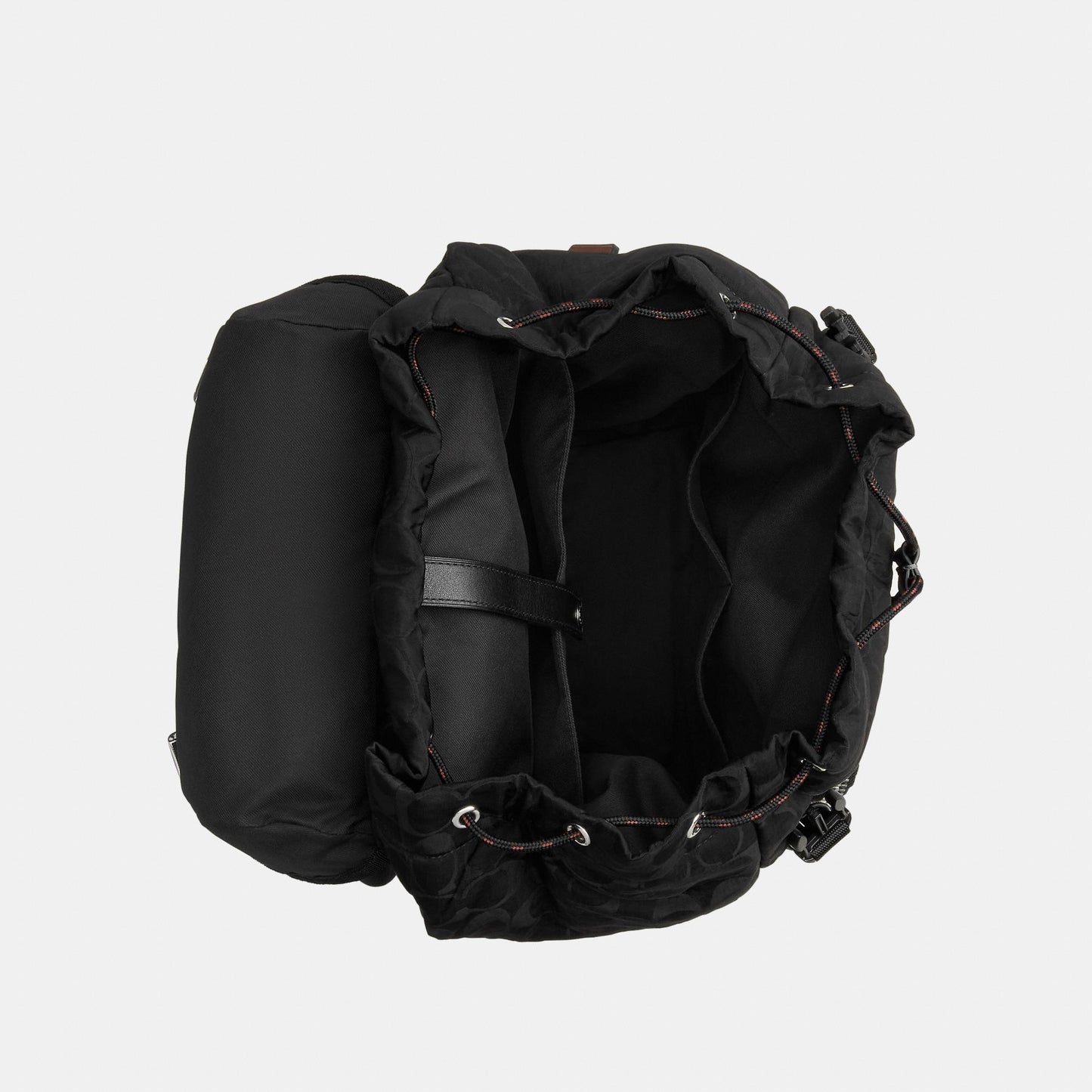 CDU99-Logan Backpack in Signature Nylon-Black