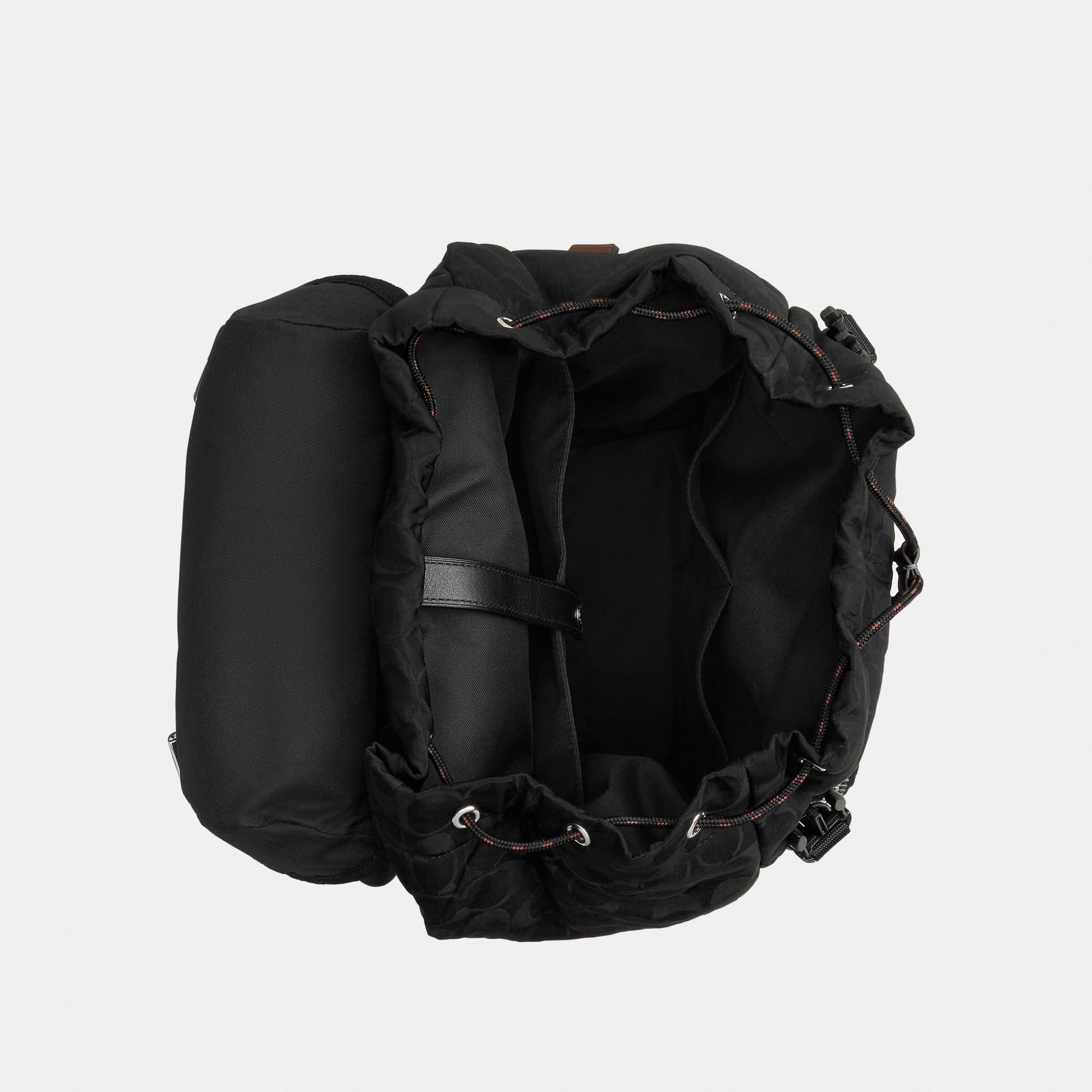 CDU99-Logan Backpack in Signature Nylon-Black