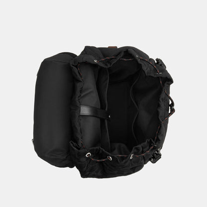 CDU99-Logan Backpack in Signature Nylon-Black